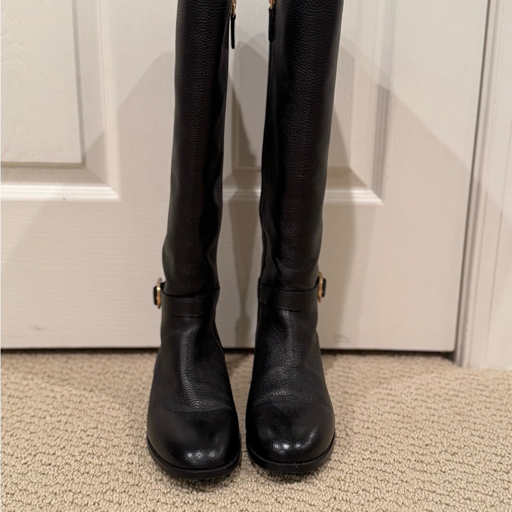 Tory Burch Black Heeled Boots